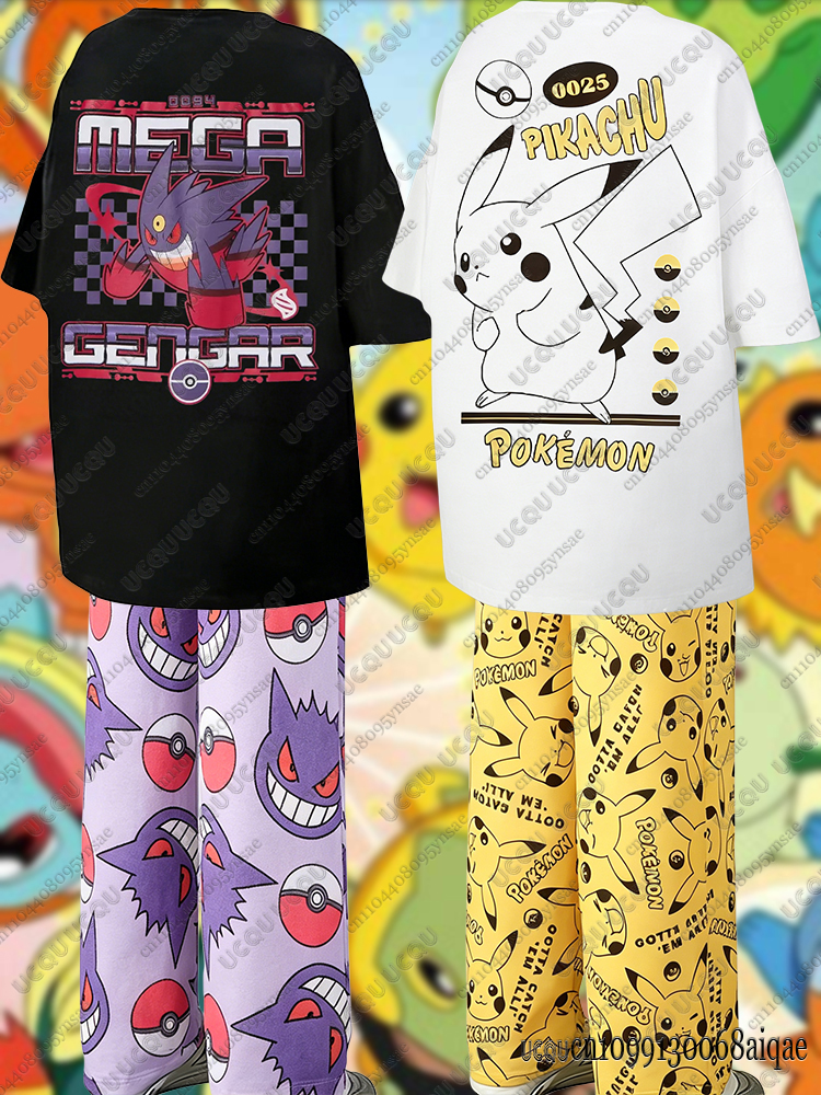2026 Anime Pikachu&Gengar Summ - مراجعة Women Fashion Images وسعره